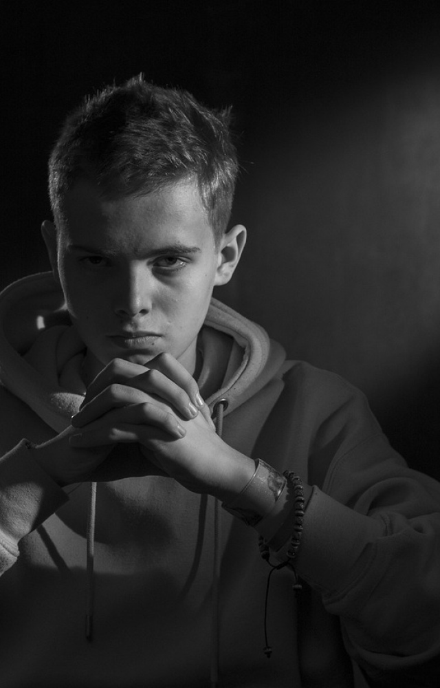 Statement Hoodie — Jet Black