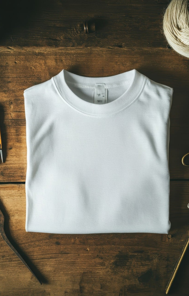 Minimal Logo Tee — Charcoal